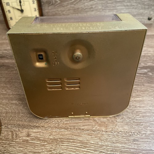 Vintage West Germany Japan USA Alarm Clock Lot Mod Space Age For Parts - 第 14/20 張圖片