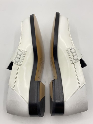 Mocasines Maison Margiela 35 WHT cuero S58WR0090 - Imagen 7 de 9