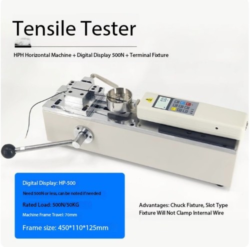 JC-Q50 Terminal Tension Tester Electric Digital High-Precision Touch Screen  - Picture 15 of 16