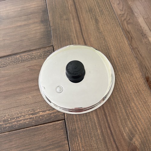 Salad Master 8.5” Replacement LID ONLY Vapo Vent Stainless Steel for Pot Pan - Picture 4 of 8