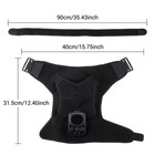 Rechargeable Shoulder Massager Pad with Adjustable Heat and Vibration Modes