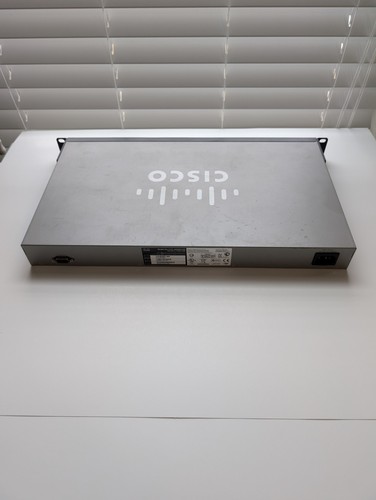 Cisco SG500-28P 24-Port Gigabit Ethernet Switch W/Ears P/N: SG500-28P-K9 V02 - Photo 6/12