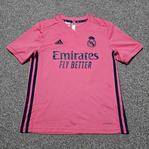 Adidas Real Madrid 2020/21 Away Football Shirt Boys 11-12 Years (D) - Picture 2 of 8