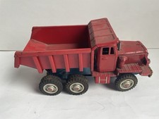 SSS Shoiji Friction Tin Toy Made In Japan 1958 Oshkosh Off Dump Truck  6 