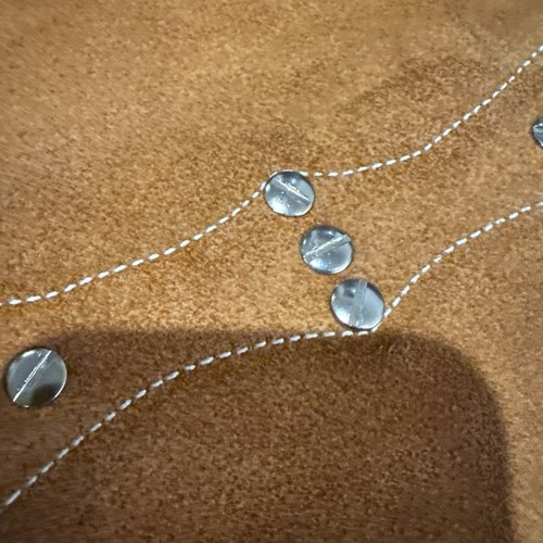 ANTIKE VINTAGE WESTERN COWBOY CHAPS FLEDERMAUS STERLING LEDER - Silver King USA - Bild 23 von 24