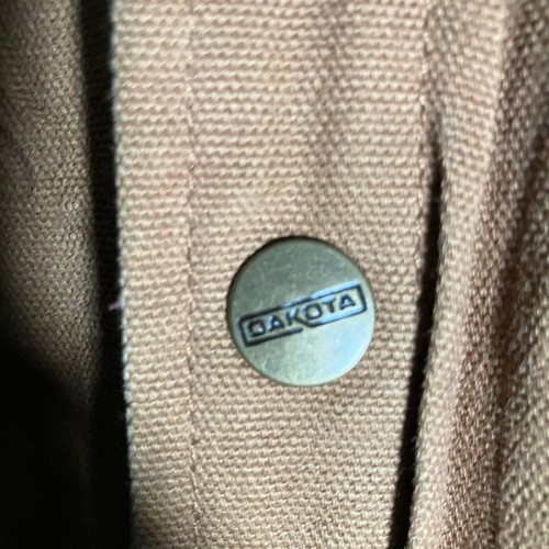 Dakota Jacket Men's Size M Brown Hooded Full Zip Snap Button Sherpa Lined - Picture 7 of 15