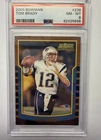2000 Bowman Tom Brady Rookie (RC) #236 Patriots PSA 8 Mint