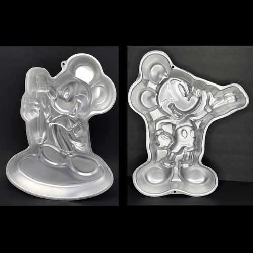 Set 2 Wilton Mickey Mouse Kuchenformen Disney Ganzkörper Geburtstag Vintage 80er 90er - Bild 2 von 16
