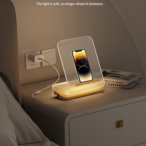 Acrylic Tablet Stand Curved Bracket Pad Phones Bracket Universal Bracket - 第 3/8 張圖片