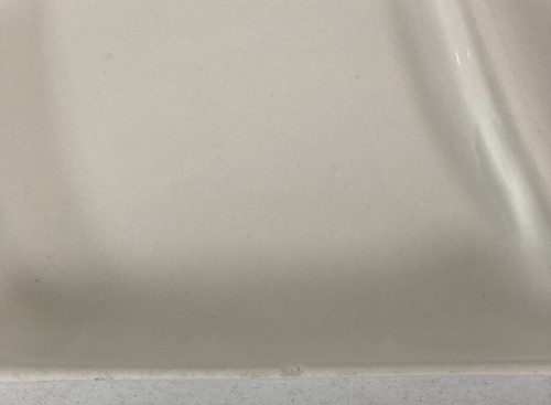 RED WING Pottery Lotus Bronze Relish Pickle Tray Divided 3 Parts MCM 12”X 6” Vtg - Foto 12 di 12