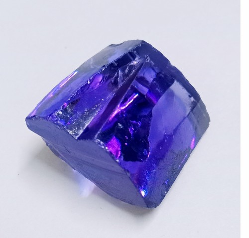 Natural Cambodian Purple Zircon Rough Shape Certified 248.05 Ct Loose Gemstone - Picture 8 of 8