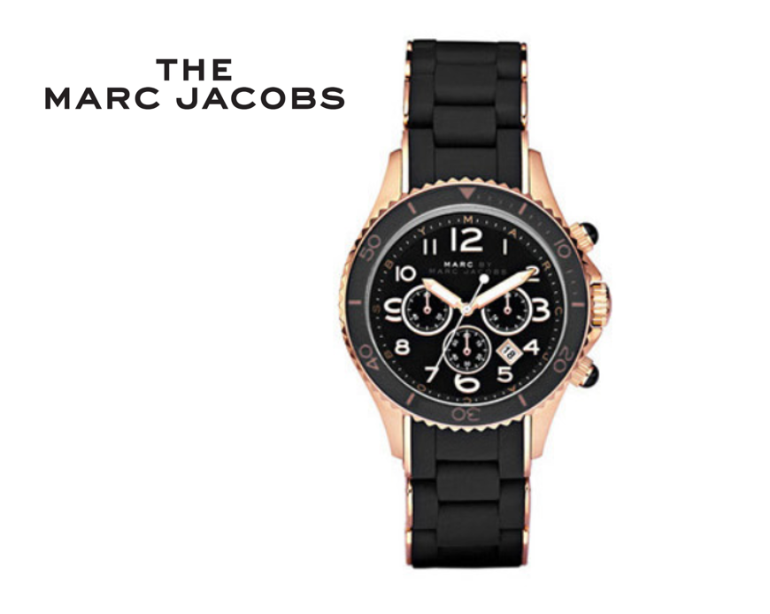 marc jacobs watch black