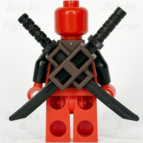 LEGO® Super Heroes Deadpool Minifigure X-Men Wade Wilson Marvel 6866 sh0032 rare