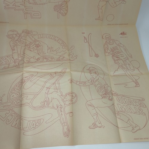 Artex No. 0154 Sports Transfers: Iron Ons For Embroidery And Crafting - Picture 4 of 9