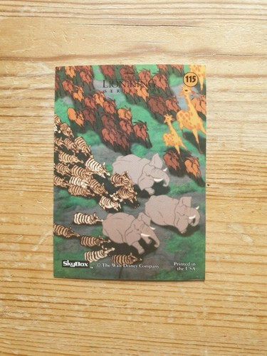 Disneys Der König der Löwen Sammelkarten - Serie II - SkyBox - verschiedene - Bild 52 von 108