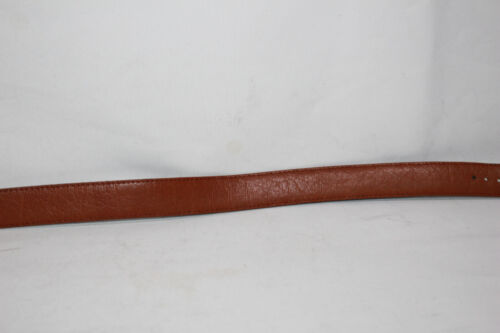 Vintage Womens Skinny Belt Slim 38" Brown 35 - Picture 8 of 18