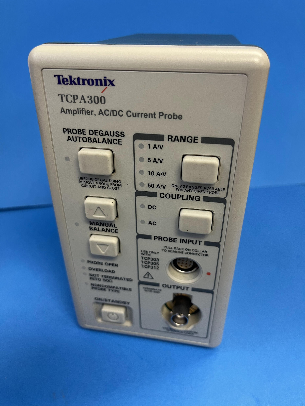 U Tektronix TCPA300 Current Probe Amplifier, DC100 MHz Tektronix eBay