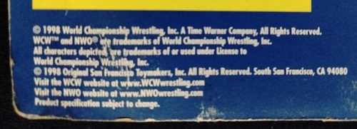 WCW SCOTT HALL 1998 ATOMIC ELBOW nWo Wrestling Action Figure OSFT Rare WWE TNA - Picture 17 of 24
