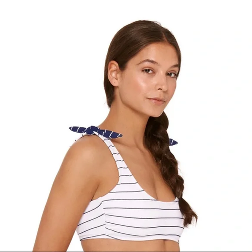 NWT SO Mix and Match Tie-Shoulder Bralette Swim Top Juniors Size XS - Picture 2 of 3