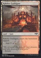 RAKDOS GUILDGATE 255/259 RAVNICA ALLEGIANCE MTG MAGIC LP