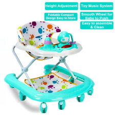 Baby Walker Bouncer First Steps Push Along Activity Music Ride On Car Melody UK