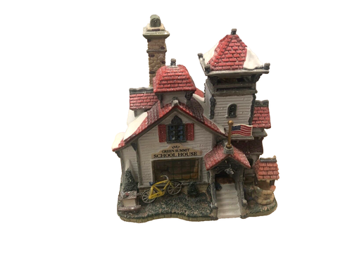 Lemax Coventry Cove Christmas Village Green Summit School House 1887 Lighted - Picture 5 of 10