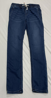 NWOT Mini Boden Stretch Denim Jeans Elastic Waist Size 11Y