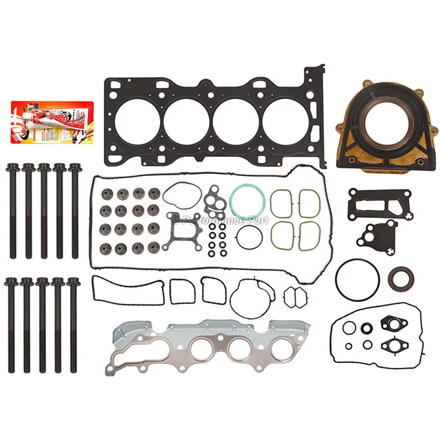 Juego completo de juntas pernos de cabeza para Mazda 3 6 5 Ford Focus DURATEC 2,0 L 2,3 L DOHC MZR Foto 2 de 4
