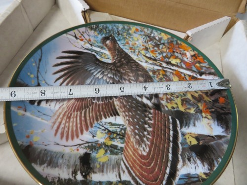 RUGGED GROUSE Plate North American Game Birds Nature's Upland Jim Killen - Bild 6 von 7