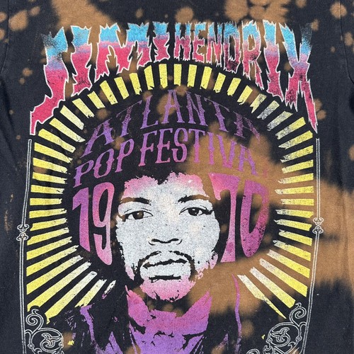 Jimi Hendrix Purple Haze Trippy Concert T-shirt Size S - Picture 2 of 6