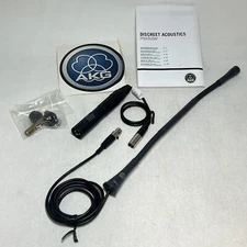 AKG GN30 12" 30cm Wired Gooseneck Module w DPA Phantom Power Adapter 2765Z00030