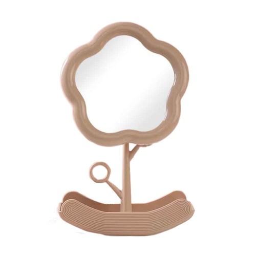 Cute Desktop Makeup Mirror Classic Table Mirror Dormitory - Picture 4 of 16