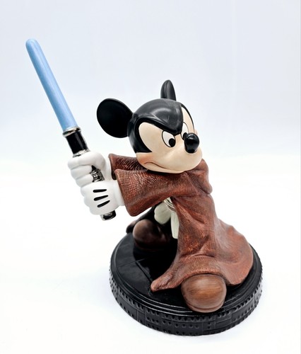 WDCC Disney Star Wars Mickey Mouse Jedi Ritter Porzellan Figur in Box Echtheitszertifikat - Bild 8 von 17