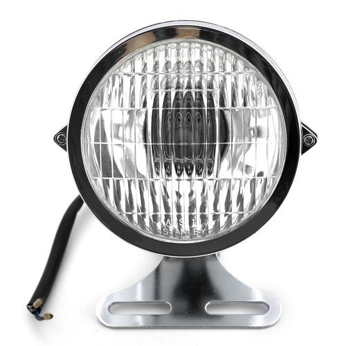 4 3/4" Chrome Bullet Headlight Lamp Motorcycle For Dyna Softail Custom/A0 SP - Picture 5 of 8