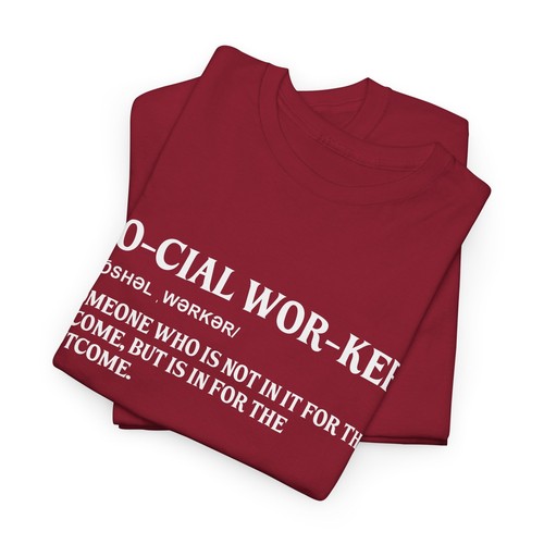 Funny Social Worker T-Shirt, Definition Tee, Great Gift for Social Workers - Bild 14 von 15