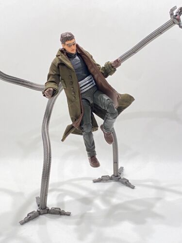 SU-LTC-MVOCK: Dark Green Wired Coat for Marvel Legends No Way Home Doc Ock - Picture 4 of 7