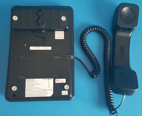 Cetis Teledex Opal 1010S Hotel Phone - Part# OPL767491 Black Corded Single-Line - Picture 5 of 12