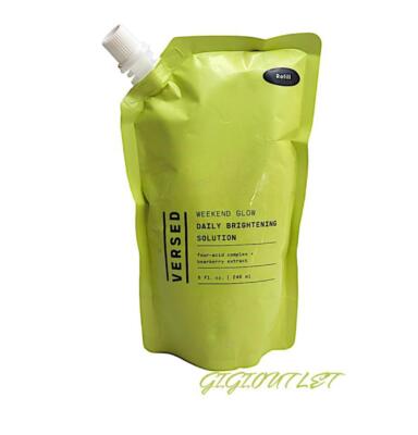 Versed Weekend Glow Daily Brightening Solution Refill 8 gl. oz. / 240 ml.