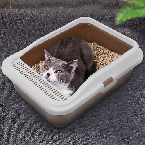 Katzenstreu Pan Wc Katze Wc Kätzchen Wurf Box Liter Box Katze Box Wurf Boxen - Bild 5 von 12