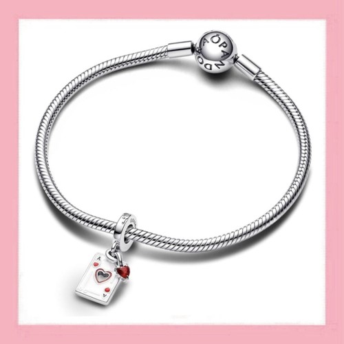 NEW Genuine PANDORA Disney Villains Queen of Hearts Dangle Charm - 793420C01 - Picture 6 of 9