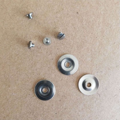 Flute Parts: 40Pcs Set Flute Press pad and 40Pcs Screws - Picture 2 of 3