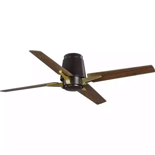 Lindale 52 in. Indoor Architectural Bronze Transitional Ceiling Fan with Remote