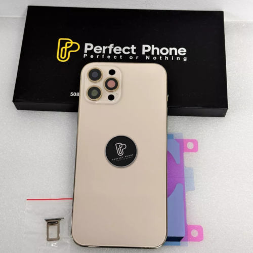 Carcasa trasera chasis con piezas para iPhone 12 PRO MAX - Imagen 6 de 6