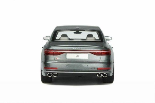 Escala 1/18 Audi S8 2020 Daytona Grey Limited Resin Car Model by GT Spirit GT856 - Imagen 7 de 11