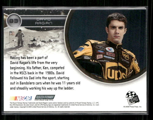Davie Ragan 2009 Press Pass Eclipse #83 - Picture 2 of 2