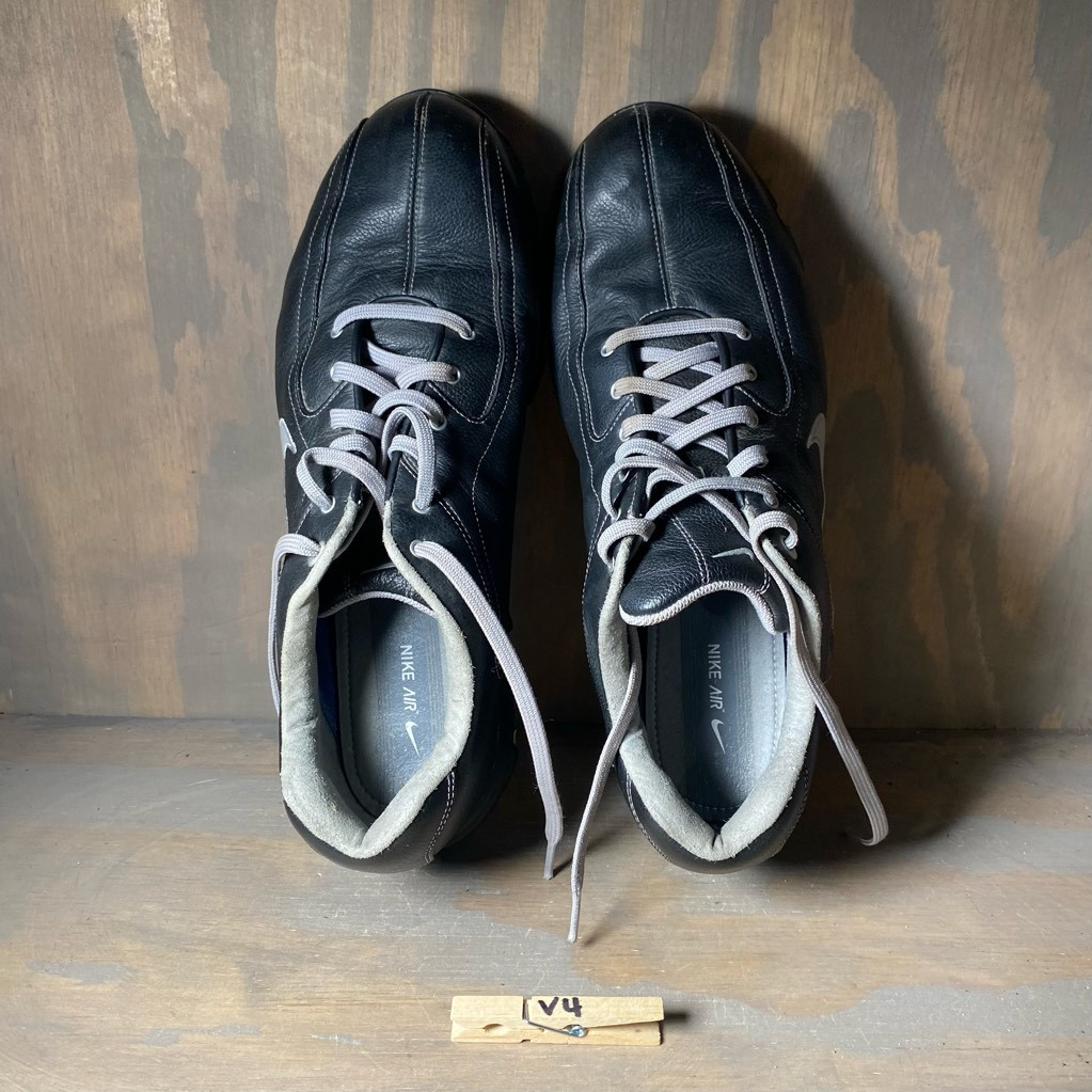 Nike Mens Air Max Revive Golf Shoes Black White 31745… Gem