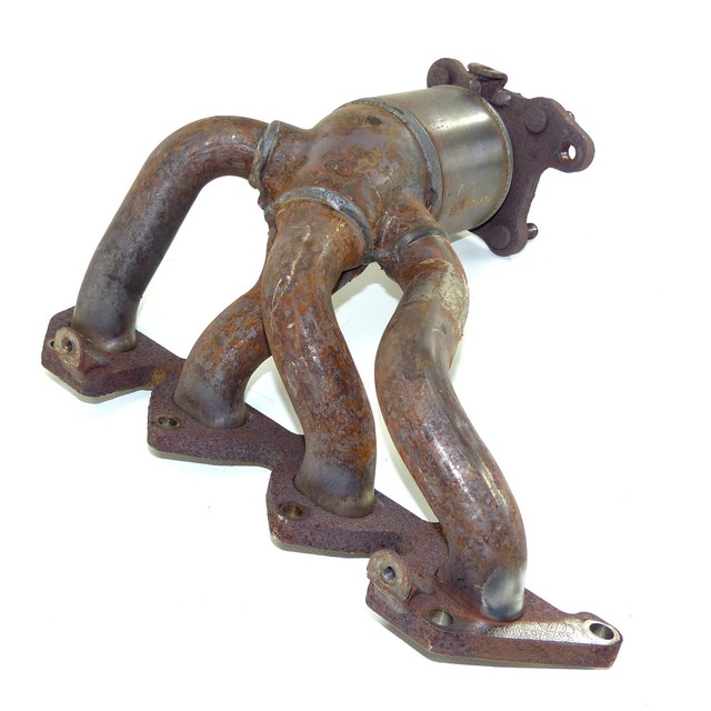 VW Golf 4 Bora Polo 9N Lupo 1,4l 16V Exhaust Manifold With Catalytic Converter eBay