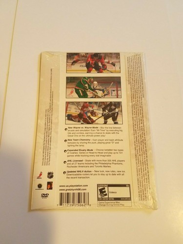 Gretzky NHL 06 DEMO (Sony PlayStation 2 PS2, 2005) ☆ SEALED Demo ☆ - Picture 2 of 2