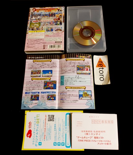 ONE PIECE PIRATES CARNIVAL Nintendo Gamecube JAP GAME CUBE GC Bandai Complete - Imagen 2 de 3