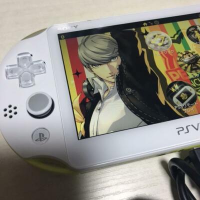 PlayStation Vita - vita ホワイト　4 SONY PS Vita Console PERSONA 4 Dancing All Night Premium